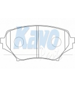 KAVO PARTS - BP4563 - К-т колодок Fr  Mazda MX5 III 05-